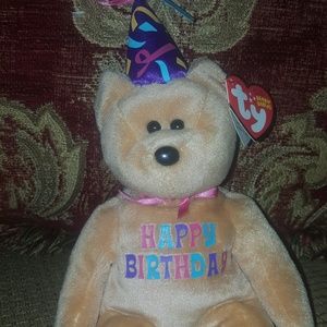 TY Happy Birthday Beanie Babies